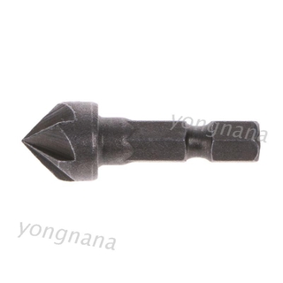 ★TOOL♣  6 Flute Countersink Drill Bit 90 Degree Point Angle Chamfer Cutting Woodworking Tool