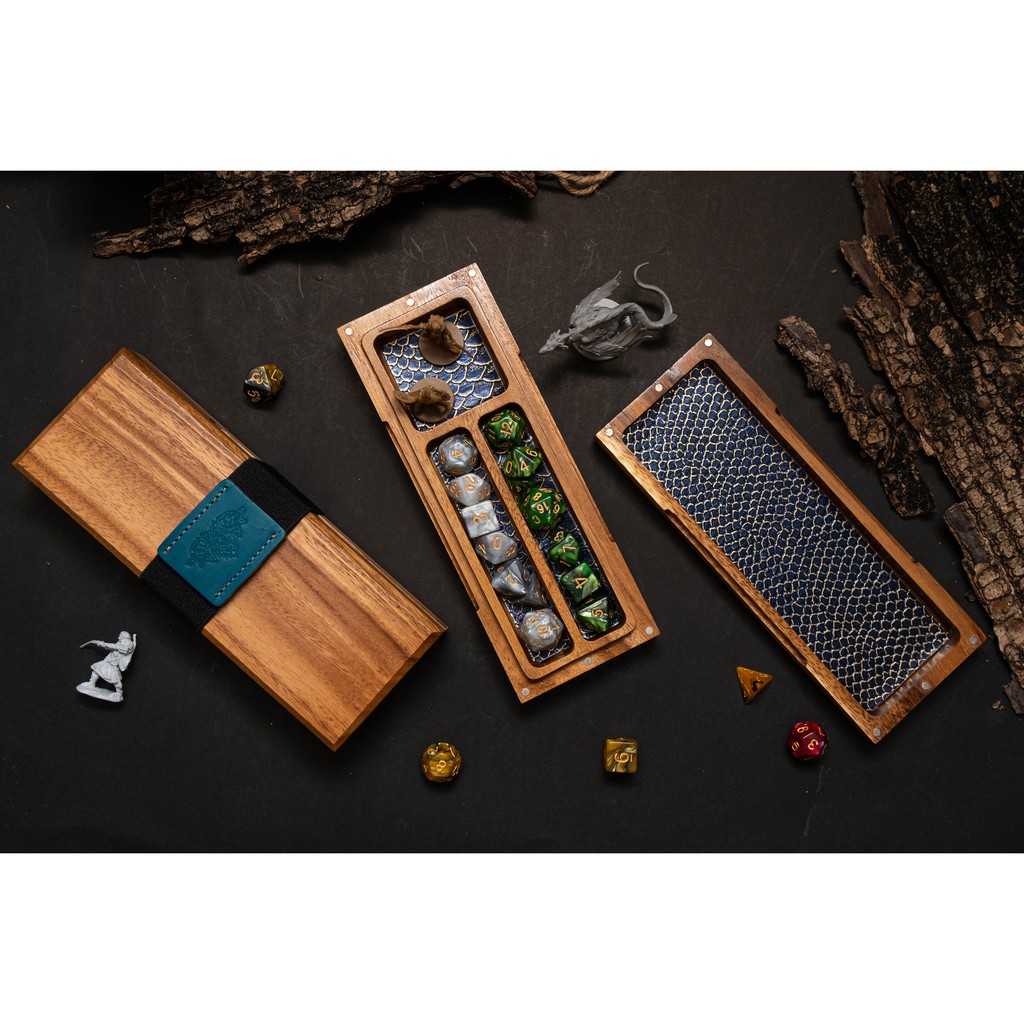 Dragon Dice Box (Product does not include dice) | Dice Vault | RPG Dice Set | Dungeons and Dragons D