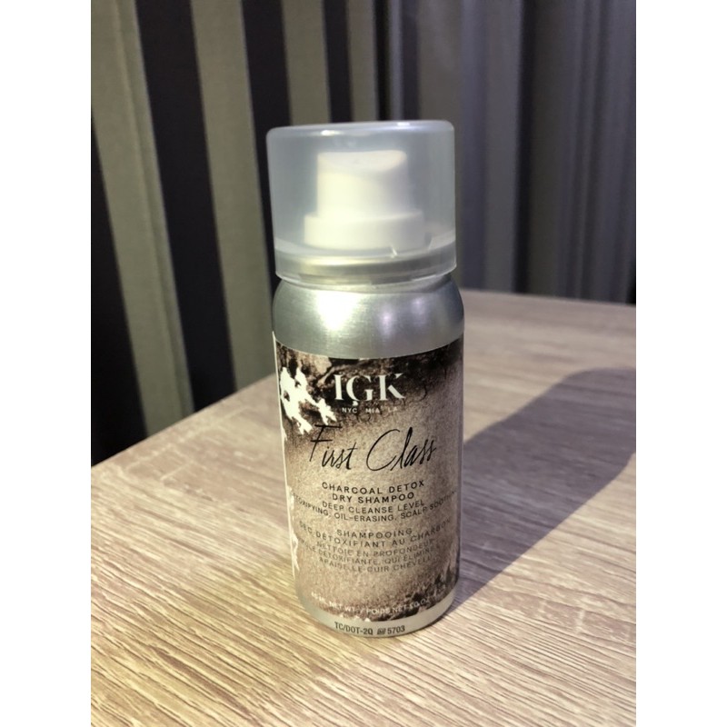 ❗️พร้อมส่ง ❗️IGK First Class Charcoal Detox Dry Shampoo Travel size 45 ml