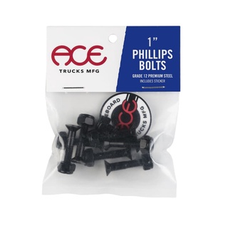 น็อตสเก็ตบอร์ด  ACE BOLTS PHILLIPS HARDWARE 1"