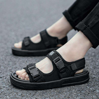 รองเท้าแตะผู้ชายถอดออกได้พร้อมสายรัด Mens sandals detachable with webbing Women shoes