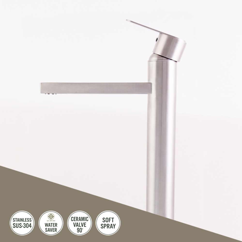 WS ก๊อกอ่างล้างหน้า ทรงสูง รุ่น Blende WS-0901H