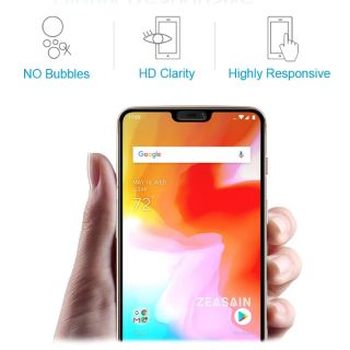 Oneplus 6 ฟิล์มกระจก เต็มจอ กาวเต็ม GRIZZLY FULL FRAME PREMIUM
