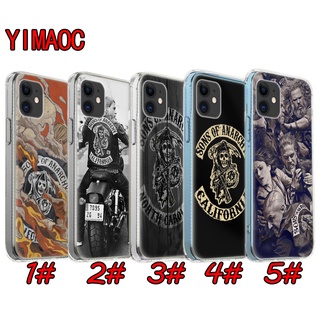 เคสโทรศัพท์มือถือ TPU แบบนิ่ม ลาย 49PU sons of anarchy season 1 สําหรับ iPhone SE 2020 12 Mini 13 Pro Max