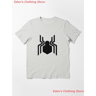 New Spiderman Superhero Movie Spiderman Logo Essential T-Shirt marvel มนุษย์แมงมุม เสื้อยืดพิมพ์ลาย เสื้อยืดคู่รัก