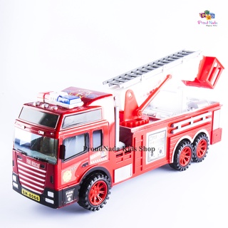 ProudNada Toys ของเล่นเด็ก รถดับเพลิง รถชนถอย ShunTai FIRE RESCUE NO.SH-8066