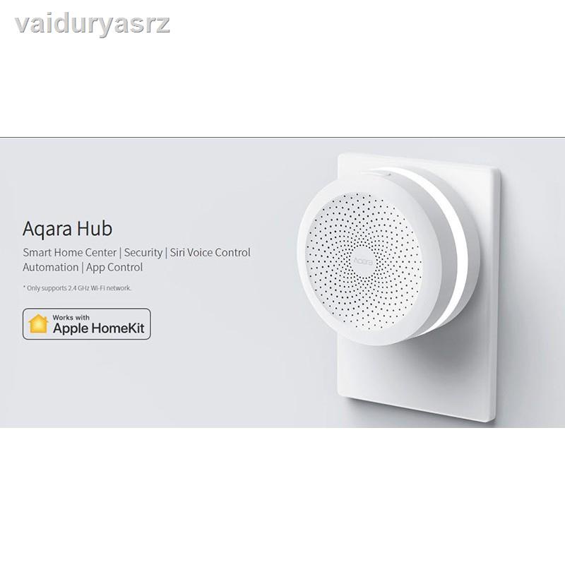 🐝คุณภาพสูง🐝▥✜Aqara Hub - เกตเวย์เชื่อมต่อ Aqara (แถมหัวแปลง)