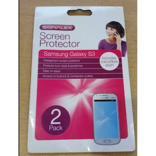 แผ่นกันรอย Samsung S3 จำนวน 2 แผ่น