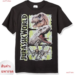 2022 Jurassic World Big Officially Licensed Graphic Tee เสื้อยืดพิมพ์ลาย ย้อนยุค โลกจูราสสิ เสื้อยืดผู้ชายและผู้หญิง