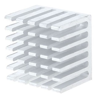 Heat Sink Aluminum 20x20x6มม/20x20x15มม/20x15x10มม วัสดุอลูมิเนียม สำหรับระบายความร้อน