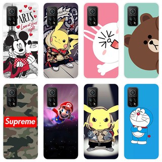 เคสสำหรับ Xiaomi Mi 10T Pro Case Silicone Back Cover Soft Casing Xiaomi Mi10T 10TPro 2020 cartoon TPU เคส