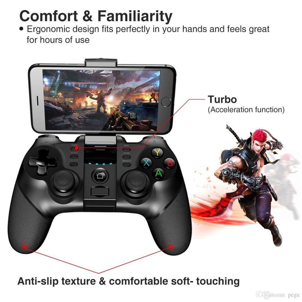 จอยเกมมือถือ IPEGA PG-9077 Bluetooth Wireless Android Tablet PC Tv Box ...