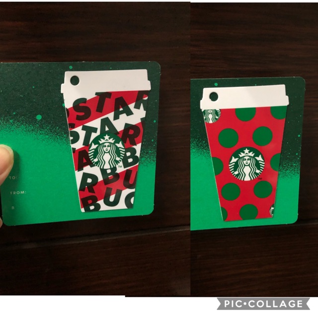 Starbucks card มี 2 ลายให้เลือก
