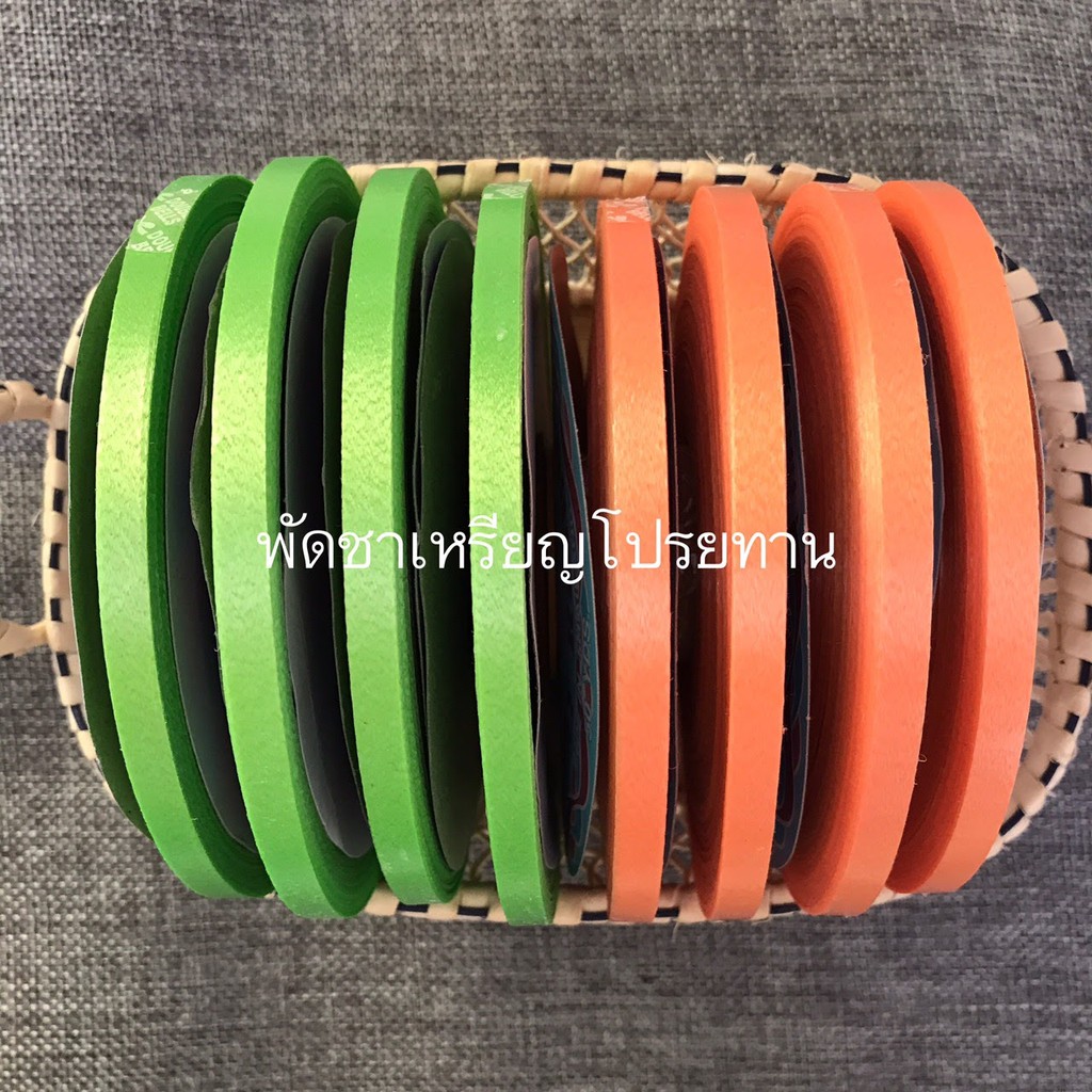 ริบบิ้น เบอร์ 1 สีพื้น ตราระฆัง หน้ากว้าง 6 มิล ความยาว 100 หลา - รูปที่ 2