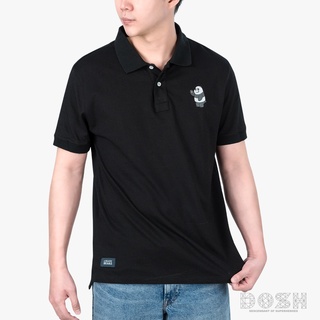 DOSH:UNISEX POLO SHIRTS WE BARE BEARSเสื้อโปโลผู้ใหญ่ DBBMP5002-BL