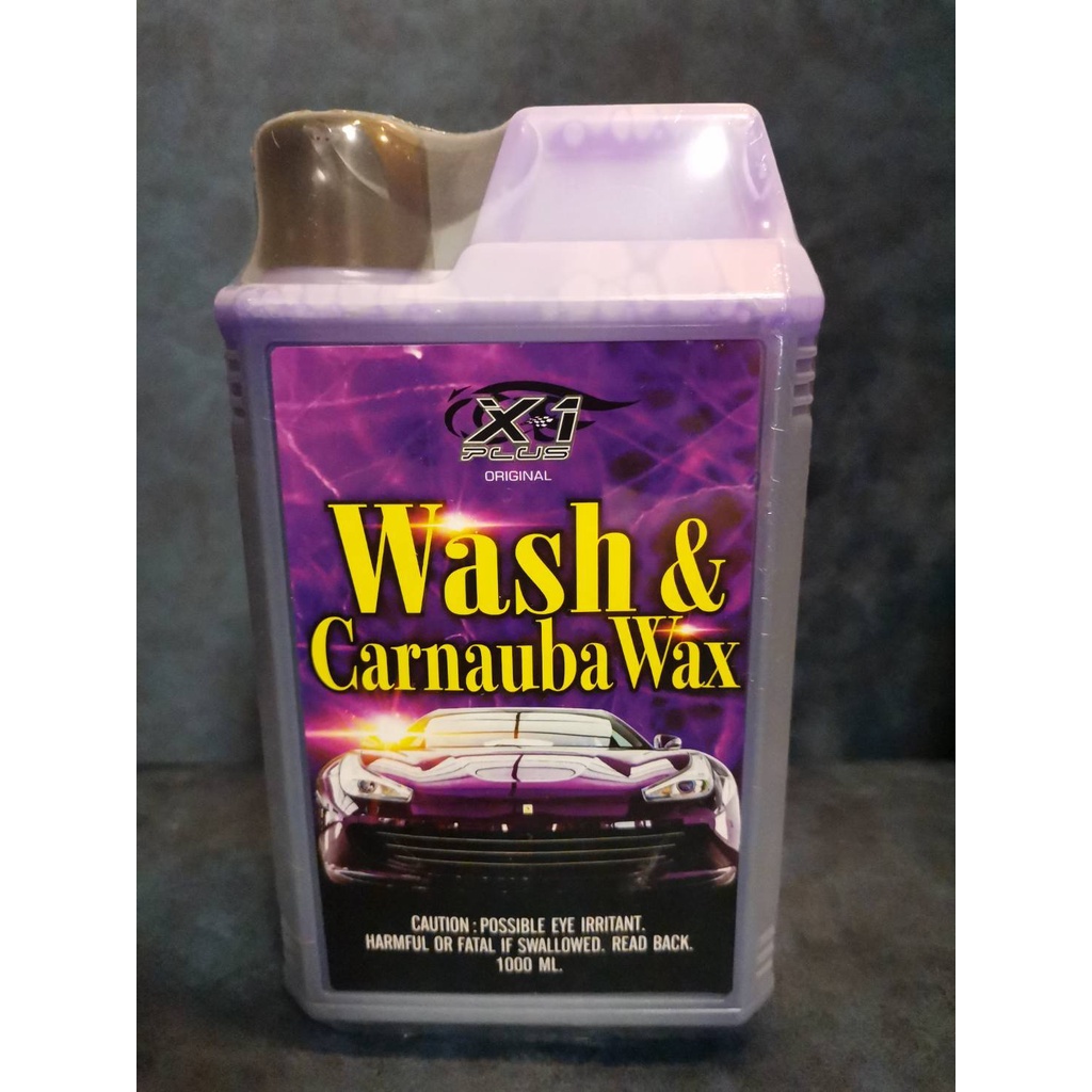 แชมพูล้างรถผสม WAX  Wash Carnauba Wax