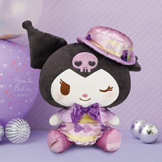 Kuromi Happy Birthday! Kuromi BIG Plush ตุ๊กตาคุโรมิของแท้จากญี่ปุ่น