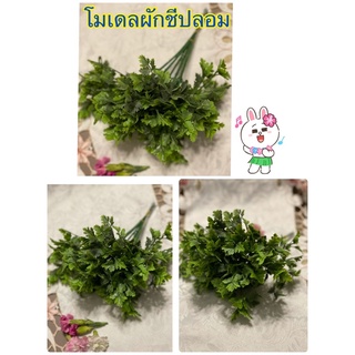 ผักปลอม โมเดลผักชีปลอม (1 กำมี5ต้นจ้า)