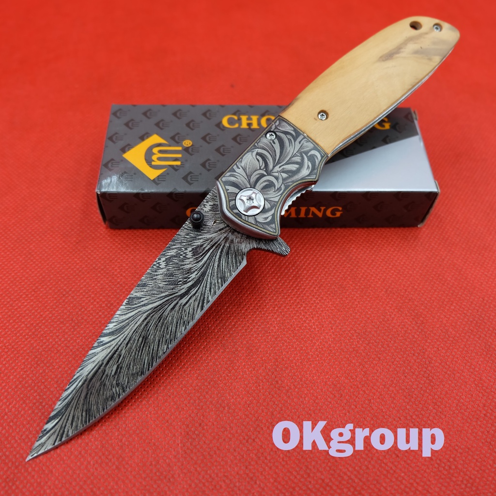 ☽♛﹊CM004-NC... Folding knife/ 8.6'' Knives Outdoor knife Folding Blade Camping Knife titanium steel 