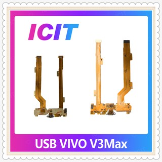 USB VIVO V3 Max/v3max อะไหล่สายแพรตูดชาร์จ แพรก้นชาร์จ Charging Connector Port Flex Cable（ได้1ชิ้นค่ะ) ICIT-Display