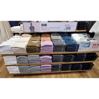 Uniqlo เสื้อยืด U คอกลม แขนสั้น สวมใส่ได้ทั้งชายและหญิง มินิมอลสุดๆๆ