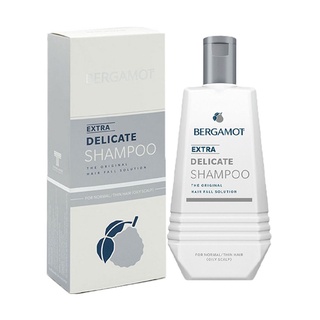 Bergamot Extra Delicate Shampoo แชมพู เบอกามอท ผมบาง หัวล้าน ผมร่วง ขนาด 100 ml 03740 / 200 ml 00577