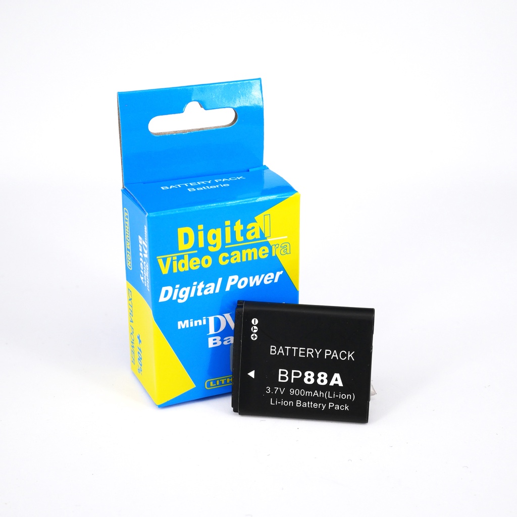 แบตและแท่นชาร์ต bp-88a แบตเตอรี่กล้อง BAT SAMSUNG รหัสแบต รุ่นBP-88A Samsung รุ่น DV200 DV305 DV300 