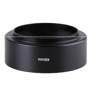 49mm Metal Standard Camera Lens Hood For All Camera lens With 49mm filter thread