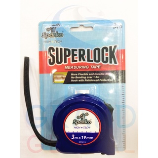 ตลับเมตร SPARKO รุ่น Superlock ขนาด 3 เมตร