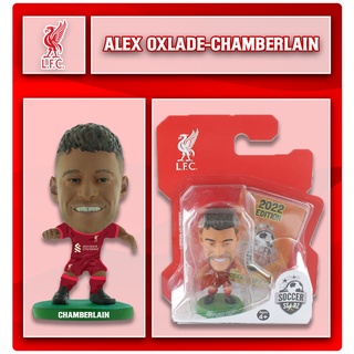 โมเดลนักฟุตบอล SoccerStarz ลิขสิทธิ์แท้จากสโมสรลิเวอร์พูล Liverpool - Alex Oxlade-Chamberlain (2022 version)