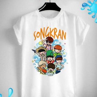 เสื้อสงกรานต์ ปีใหม่ไทย วันครอบครัว Songkarn Day Family Day