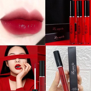 ลิปสติก สีสวย ติดทน ลิปสติกแท้แบรนด์ 6 สีLong-lasting beautiful lipstick, 6 genuine brand lipstick