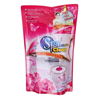 น้ำยาทำความสะอาดพื้น SPA CLEAN ROMANTIC ROSE 800 มล. แพ็ค 3 ฟรี 1  FLOOR CLEANER SPA CLEAN ROMANTIC ROSE 800ML PACK 3FRE