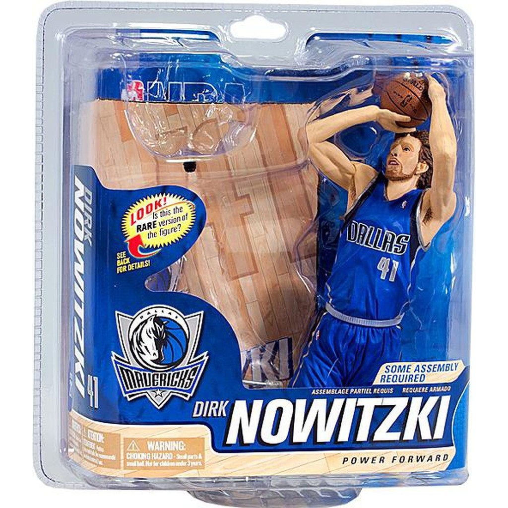 McFarlane Toys NBA Dallas Mavericks Sports Picks Series 21 Dirk Nowitzki Action Figure