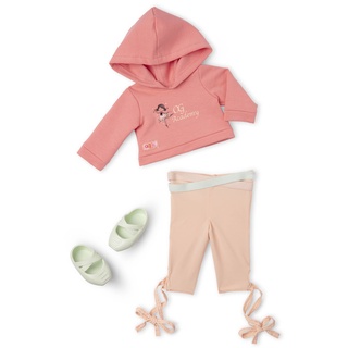 Our Generation -BALLET PRACTICE OUTFIT W/SWEATSHIRT (BD30468Z) -ชุดฝึกหัดบัลเล่ต์สำหรับตุ๊กตา