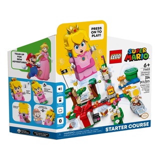 (พร้อมส่ง รับส่วนลด 10-20%) Lego Super Mario™ 71403 Adventures with Peach Starter Course เลโก้ของใหม่ ของแท้ 100%