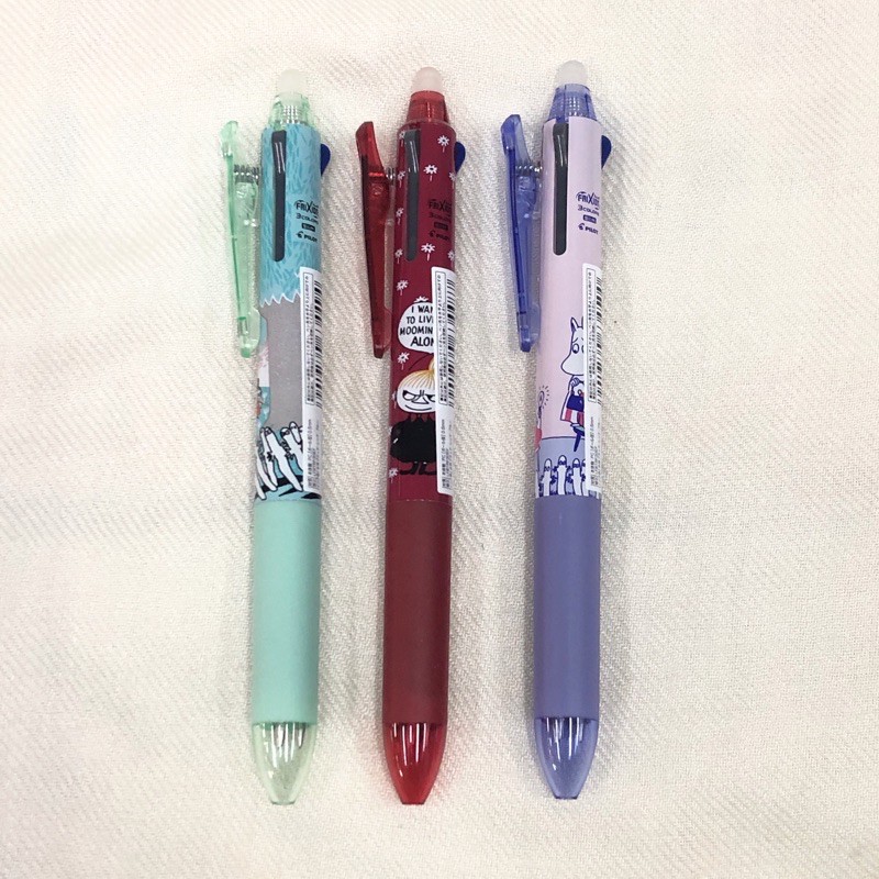 ปากกา Frixion ลบได้ 3 สี ~ Moomin