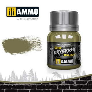 Ammo By MIG - AMIG0607 DRYBRUSH Green