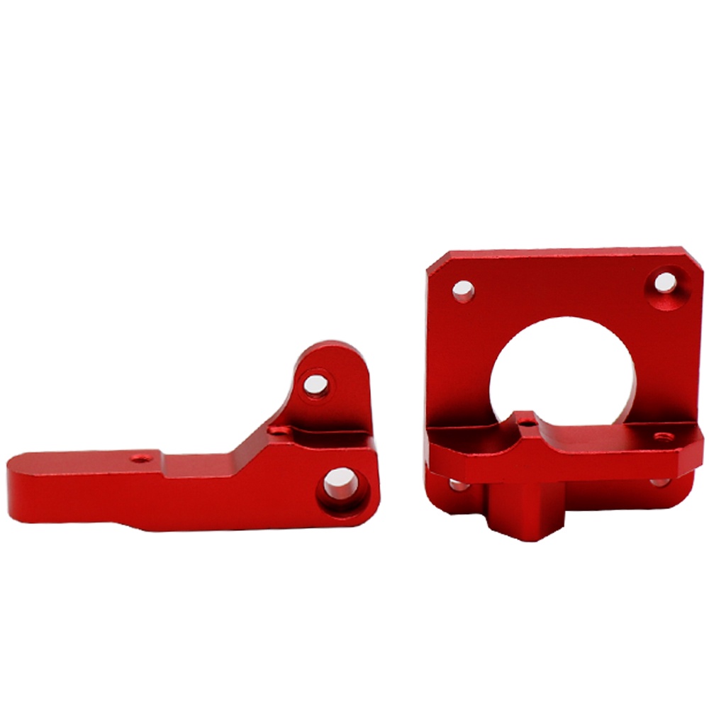 3D ชิ้นส่วนเครื่องพิมพ์ MK8 Extruder อัพเกรดอลูมิเนียมบล็อก Bowden Extruder CR10 1.75 มม.เส้นใย Extrusion สําหรับ MK8 CR-10 Ender-3