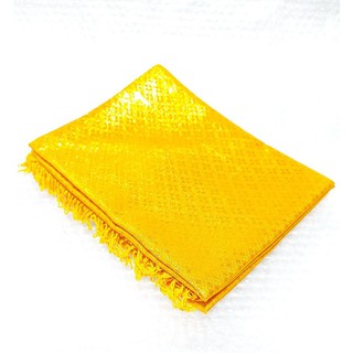 ผ้าสไบสีทองห่มพระประธาน(ผ้าตาด) ความยาว 1 - 4 เมตร