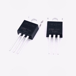 IRFZ24N mosfet N-Channel TO220 -17A/60Vมีสินค้าพร้อมจัดส่งในไทย