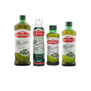 Bertolli Extra Virgin Olive Oil เบอร์ทอลลี่ เอ็กซ์ตร้าเวอร์จิ้น น้ำมันมะกอก (น้ำมันธรรมชาติ) เลือกได้ 4 ขนาด