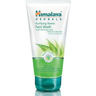 Himalaya Herbals Purifying Neem Face Wash 150ml ช่วยทำความสะอาดผิวอย่างหมดจด ขจัดความมันส่วนเกิน ลดการสะสมเชื้อแบคทีเรีย