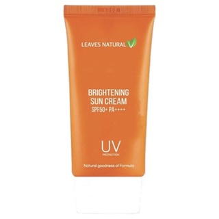 LEAVES NATURAL BRIGHTENING SUN CREAM SPF50+ PA++++