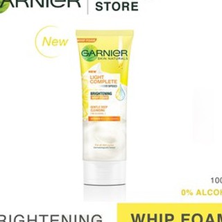 การ์นิเย่ ไลท์ คอมพลีท วิป โฟม 100 มล.Garnier Light Complete White Speed 100ml.