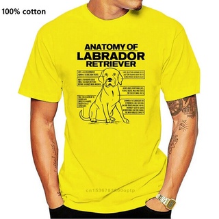 [S-5XL]เสื้อยืดลําลอง แขนสั้น พิมพ์ลาย Anatomy of a Labrador Retriever เข้ากับทุกการแต่งกาย ของขวัญสําหรับผู้ชาย 262730