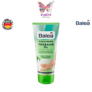 ครีมบำรุงเท้าสำหรับผู้ที่ยืนนาน, เดินเยอะ Balea Tea Tree Oil Foot Cream 100 ml