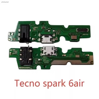 แพรตูดชาร์จ ก้นชาร์จ Tecno Spark 6 Air Charging Connector Flex PCB Board for Tecno Spark 6 Air รับประกัน 1 เดือน