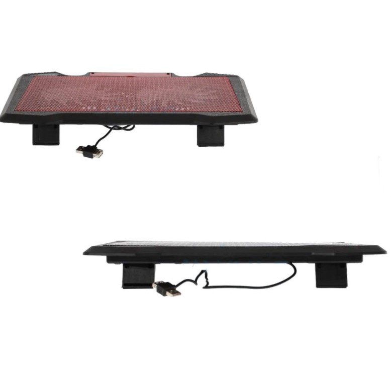 NUBWO NF-233 ระบายความร้อนได้ดีเยี่ยมพัดลมโน็ตบุ๊ค2ใบพัด ไฟสีฟ้าสวยๆ NF233 Cooler Pad