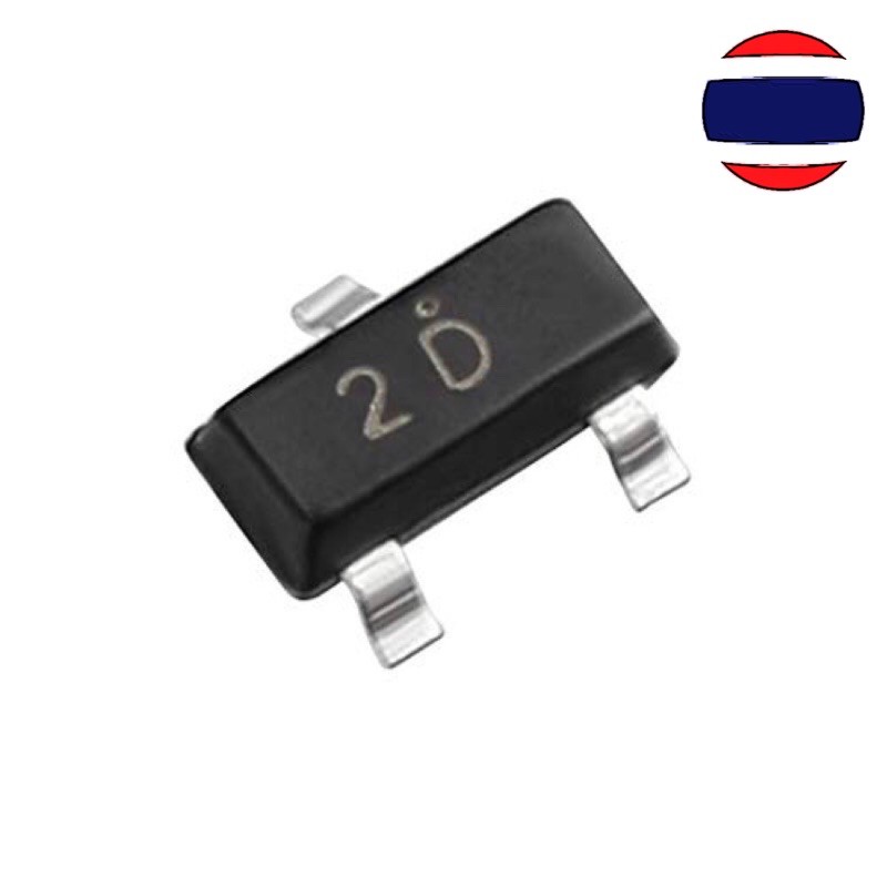 10PCS ทรานซิสเตอร์ 2D A92 4D A94 SMD MMBTA92 MMBTA94 SOT23 A92 SOT MMBTA92LT1G SMD SOT-23 transistor